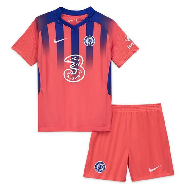 Camiseta Chelsea 3ª Kit Niños 2020 2021 Naranja